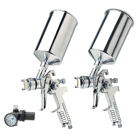 Titan Tool 3-Pc Hvlp Spray Gun Kit (1.4 Mm And 19100